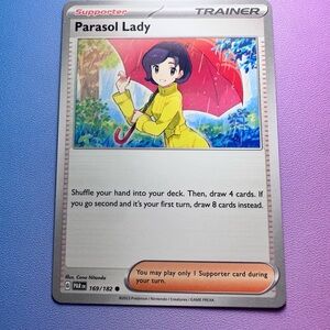 parasol lady - 169/182 (common) — pokemon: paradox rift